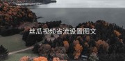 丝瓜视频省流设置图文
