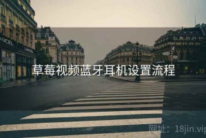 草莓视频蓝牙耳机设置流程