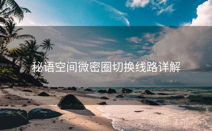 秘语空间微密圈切换线路详解