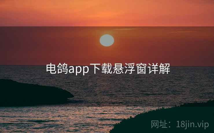 电鸽app下载悬浮窗详解
