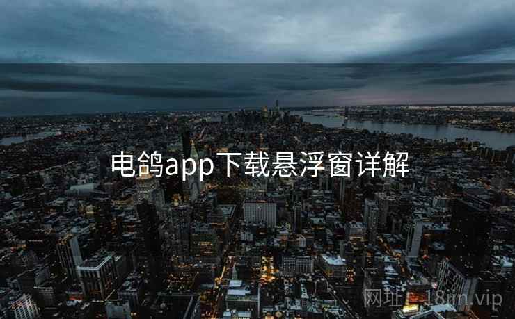 电鸽app下载悬浮窗详解