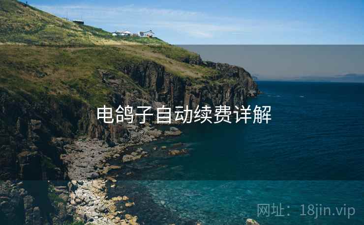 电鸽子自动续费详解