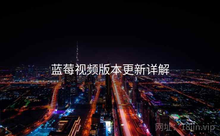 蓝莓视频版本更新详解