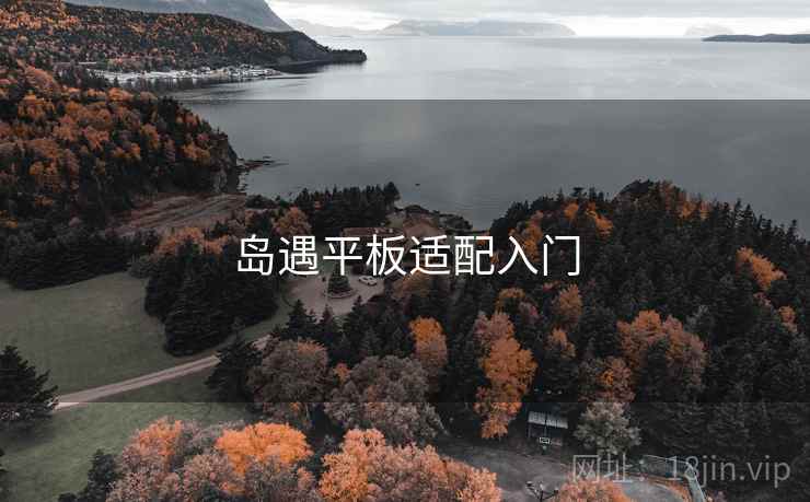 岛遇平板适配入门